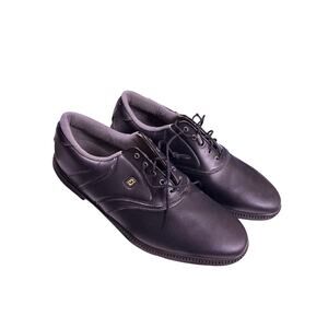 FootJoy Golf Spike Shoes Mens Size 15 Black Performance Cleated Golf Shoes